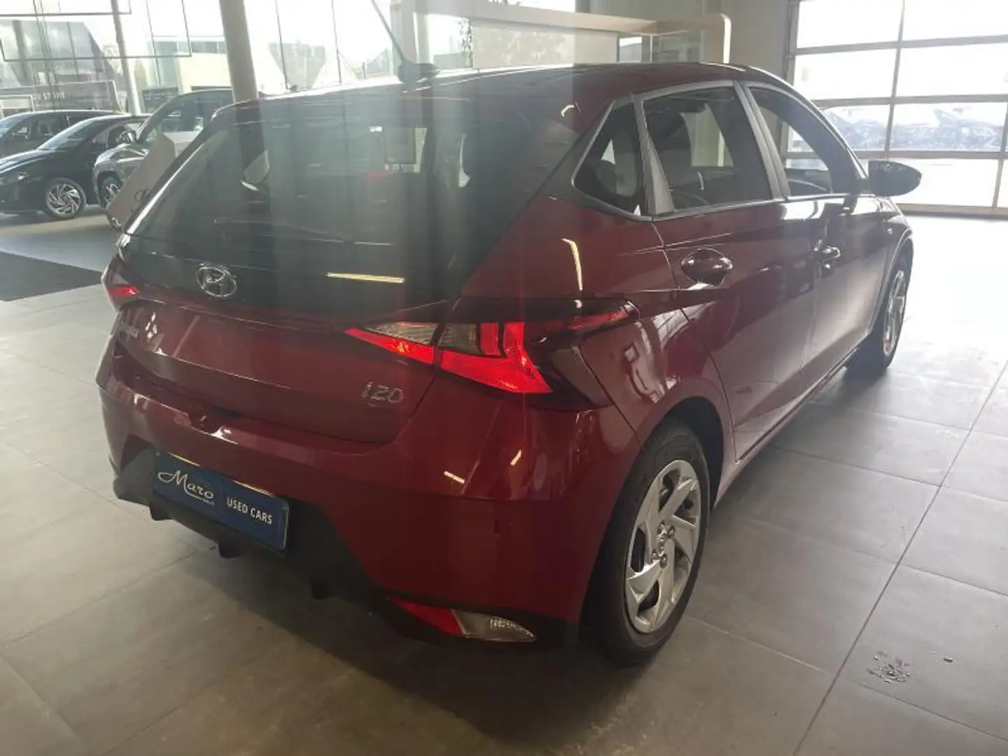 Hyundai i20 1.0T-GDi | cruise,bluethooth,... | *AUTOMAAT* Rosso - 2