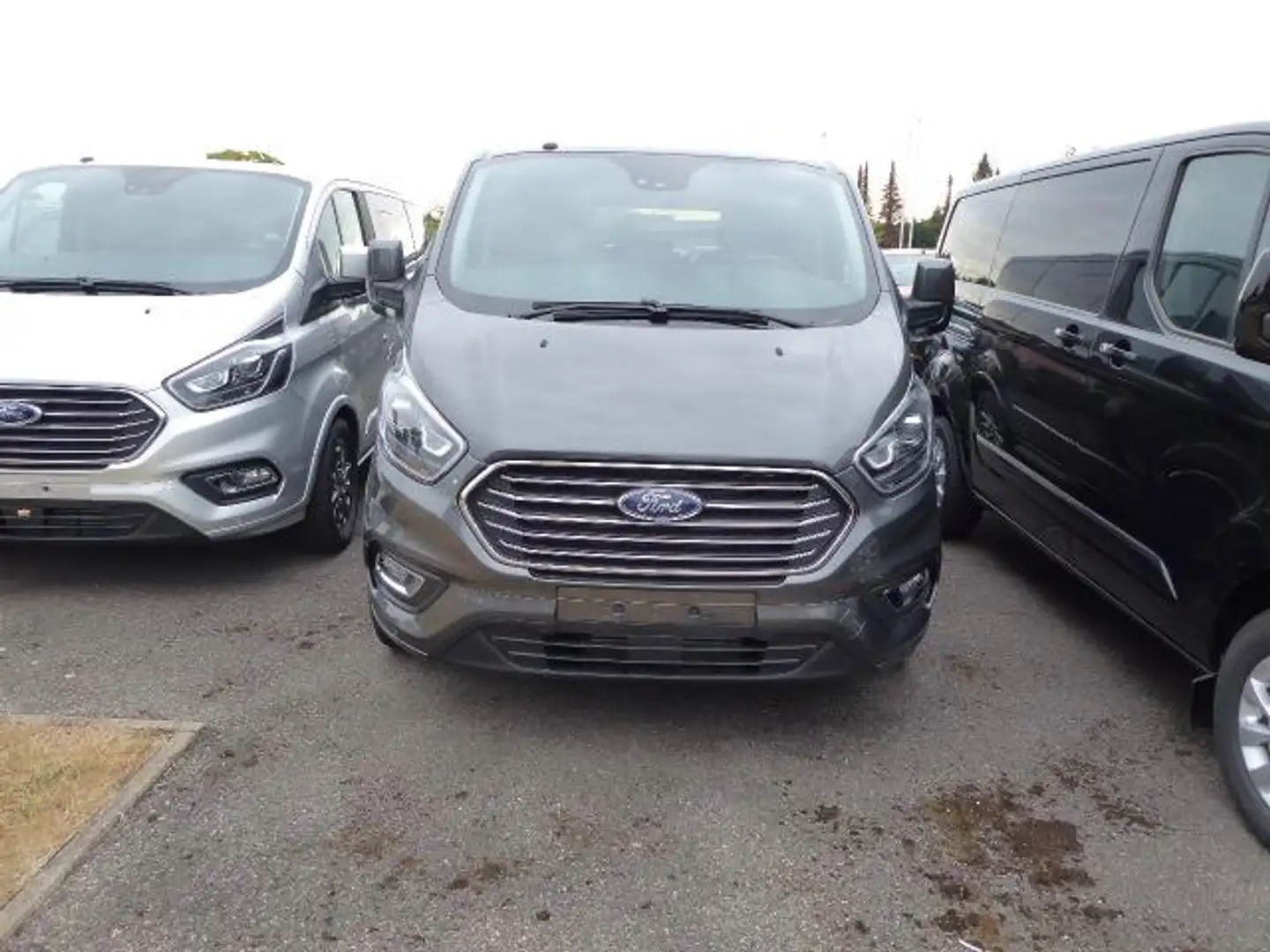 Ford Tourneo Custom Titanium X  L1 Standheiz. + ACC + 17" + Aut Серый - 2