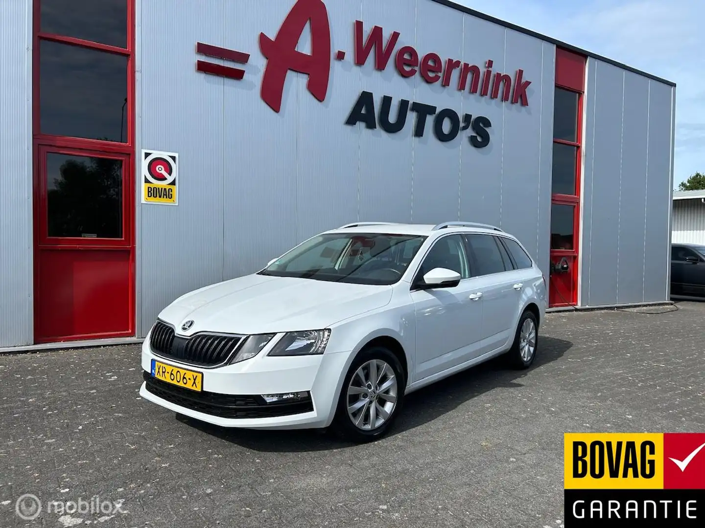 Skoda Octavia Combi 1.0 TSI Greentech Ambition Business Blanc - 1
