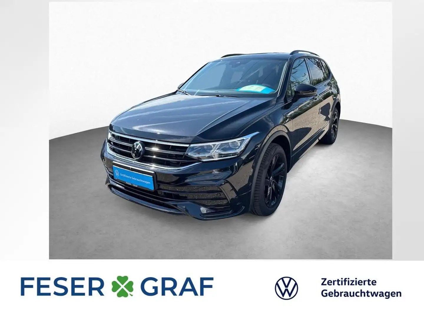 Volkswagen Tiguan Allspace 2.0 TDI R-LINE DSG MATRIX PANO Schwarz - 1