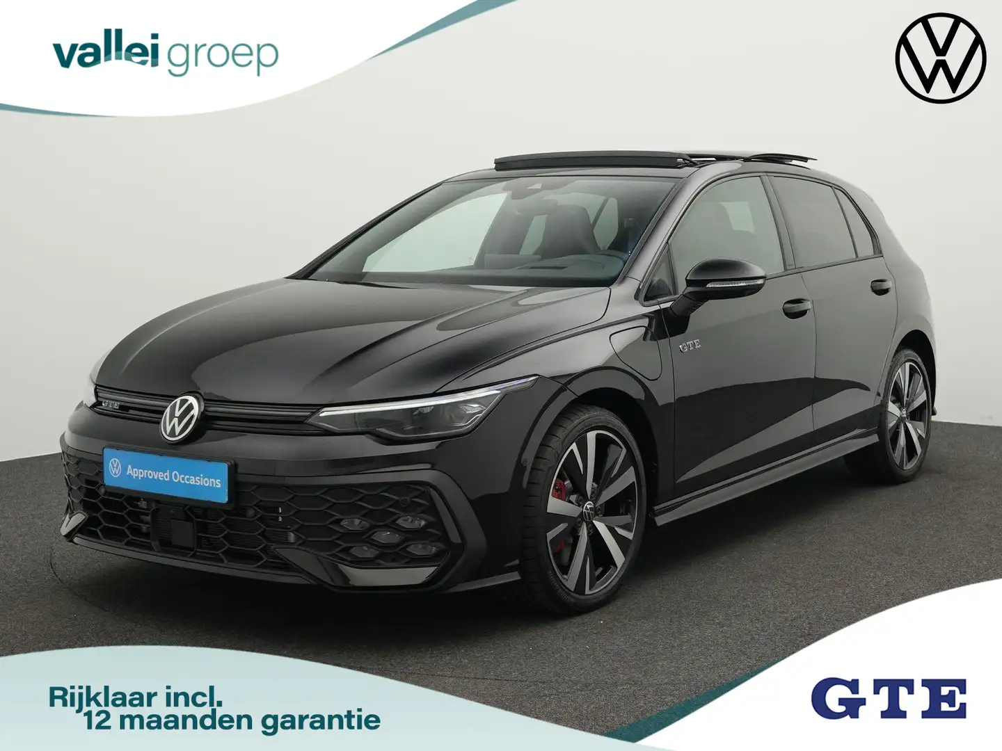 Volkswagen Golf 1.5 272 pk DSG eHybrid GTE | Panoramadak | Trekhaa Zwart - 1