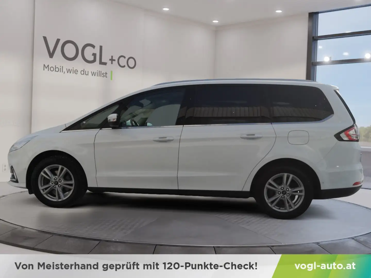 Ford Galaxy 2,0 EcoBlue SCR Titanium 7-sitzig Blanc - 2