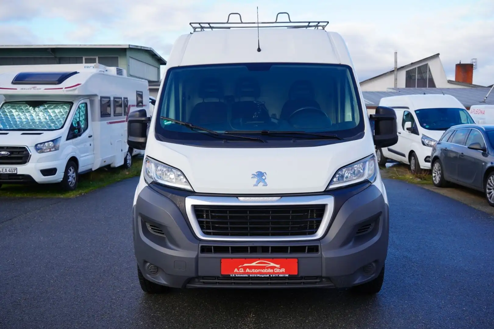 Peugeot Boxer 2.2 HDi *1.Hand*Einparkh*Anhängerk* Blanco - 2