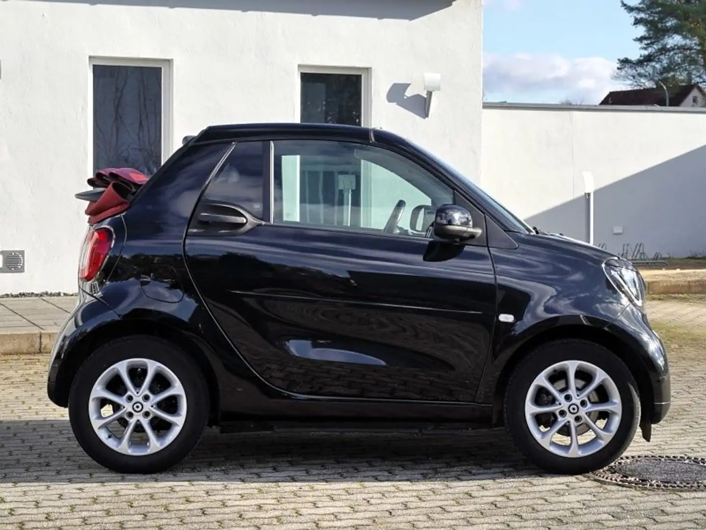 smart forTwo Smart Fortwo Cabrio PRIME+JBL+SHZ+NAVI+LEDER+TEM Schwarz - 2