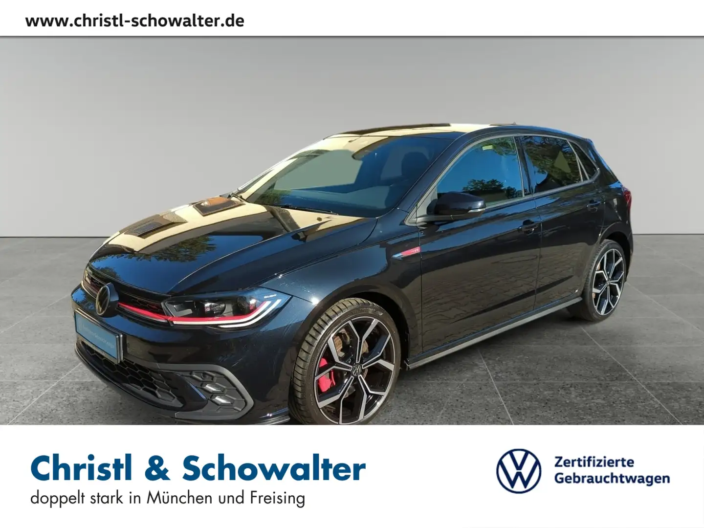 Volkswagen Polo GTI 2.0 TSI DSG MATRIX PANO NAVI KLIMA Zwart - 1