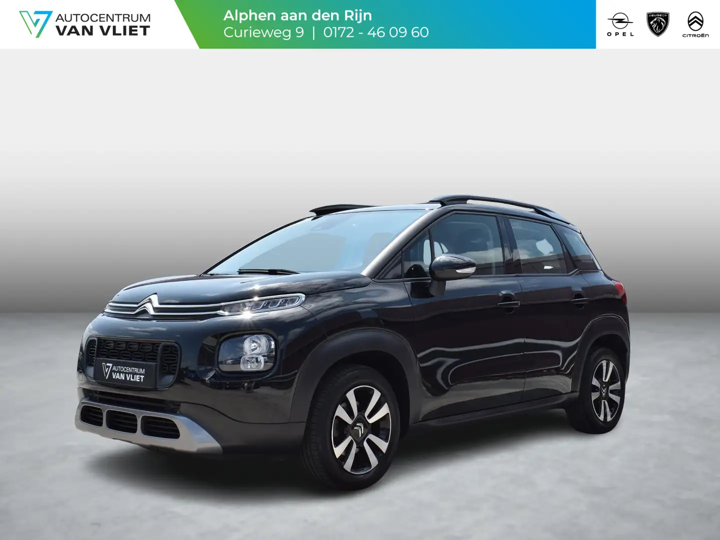 Citroen C3 Aircross 1.2 PureTech S&S Feel NAVI & CARPLAY | PARKEERSENS Noir - 1