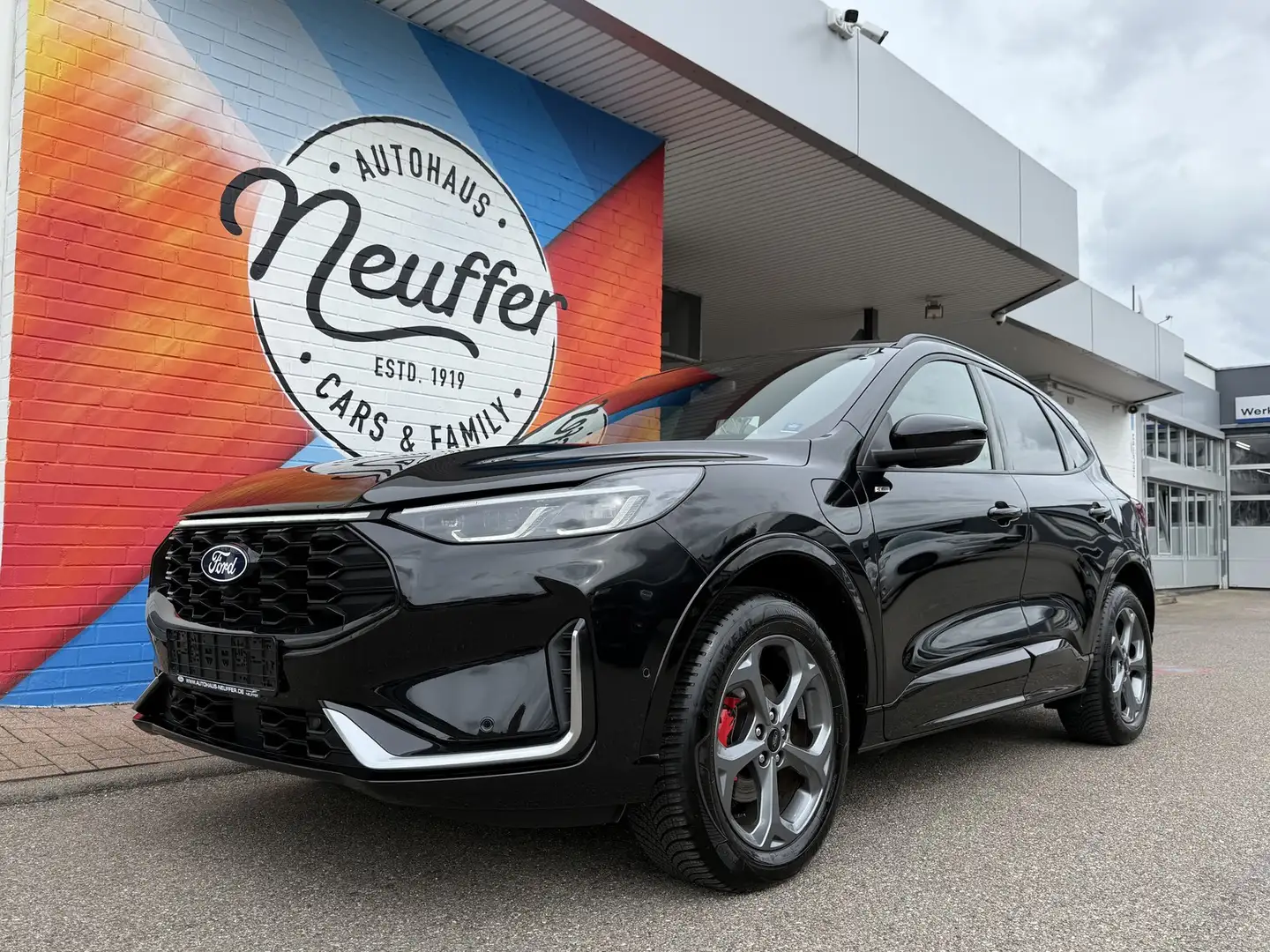 Ford Kuga Plug-In Hybrid ST-Line X/243PS/Garantie bis 09/28 Schwarz - 1