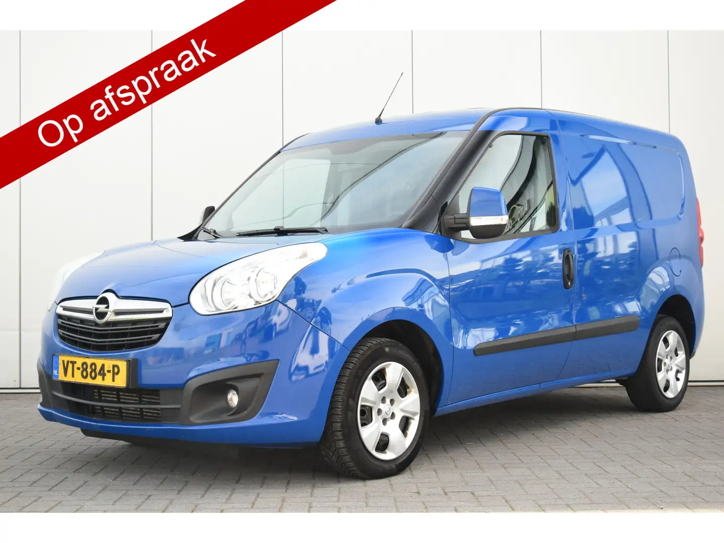Opel Combo 1.6 CDTi L1H1 Sport Automaat Airco Cruise Pdc Trek Blauw - 1