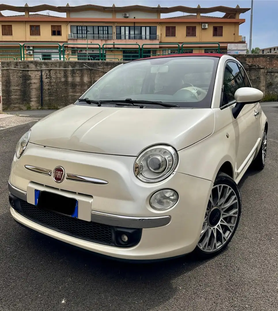 Fiat 500C Cabrio 1.3 MJT 75cv FULL OPT Bianco - 1