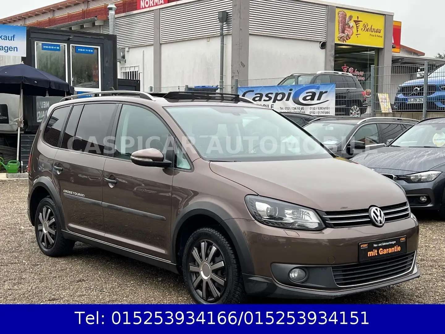 Volkswagen Touran CrossTouran 2,0 TDI,PANORAMADACH,PDC,AHK,1.HAND Braun - 1