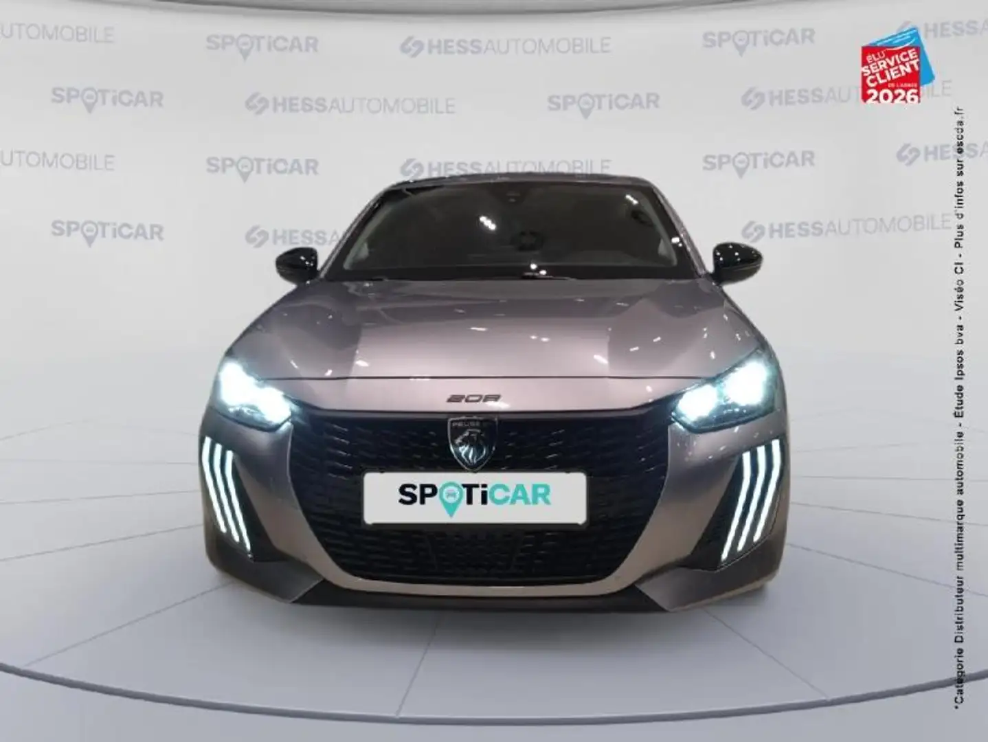 Peugeot 208 1.2 PureTech 75ch S\u0026S Active Gris - 2