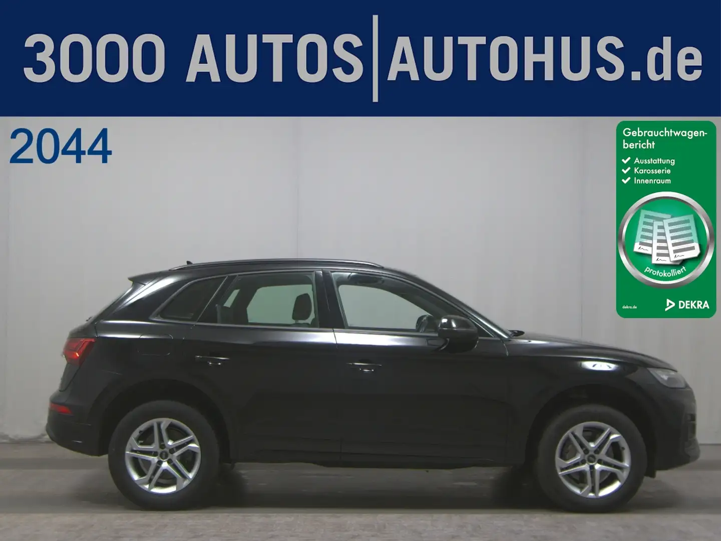 Audi Q5 40 2.0 TDI quattro 4x4 S-Line Navi LED Leder Czarny - 1