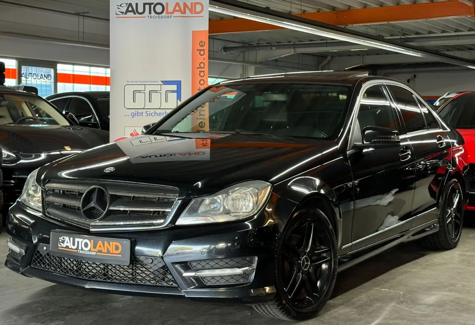 Mercedes-Benz C 220 CDI BE*AMG*AUTOM.*NAVI*PDC*KLIMA*FACELIFT* Black - 2