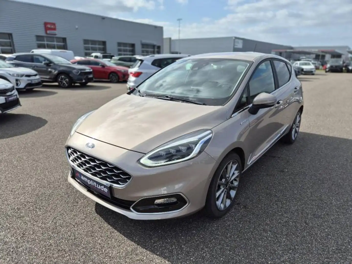 Ford Fiesta 1.0 EcoBoost 140ch Stop\u0026Start Vignale 5p Euro Gris - 1