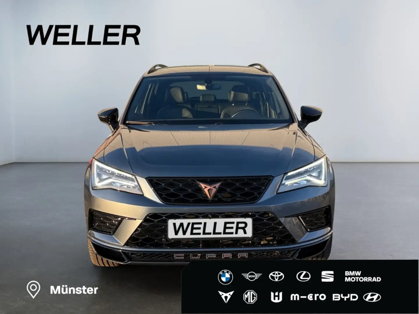 CUPRA Ateca 2.0 TSI 4Drive DSG *LED*AHK*360°*Alcantara* Grau - 2