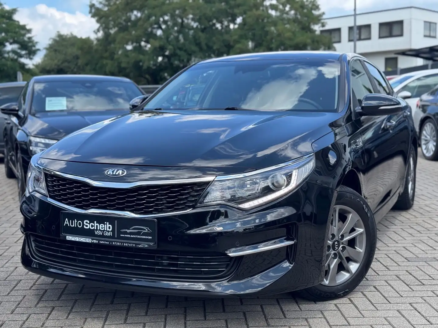 Kia Optima Automatik*Kamera*NAVI*CarPlay*Tempomat* Nero - 1