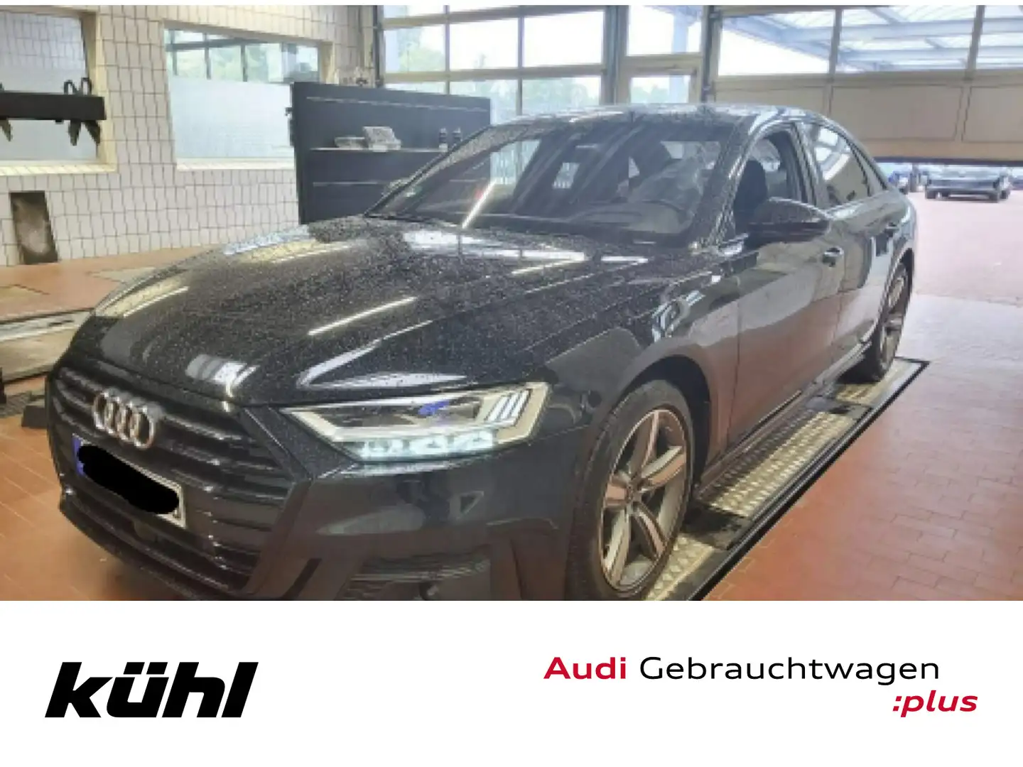 Audi A8 55 TFSI Quattro LED HuD Standhzg. Bang&Olufse Schwarz - 1