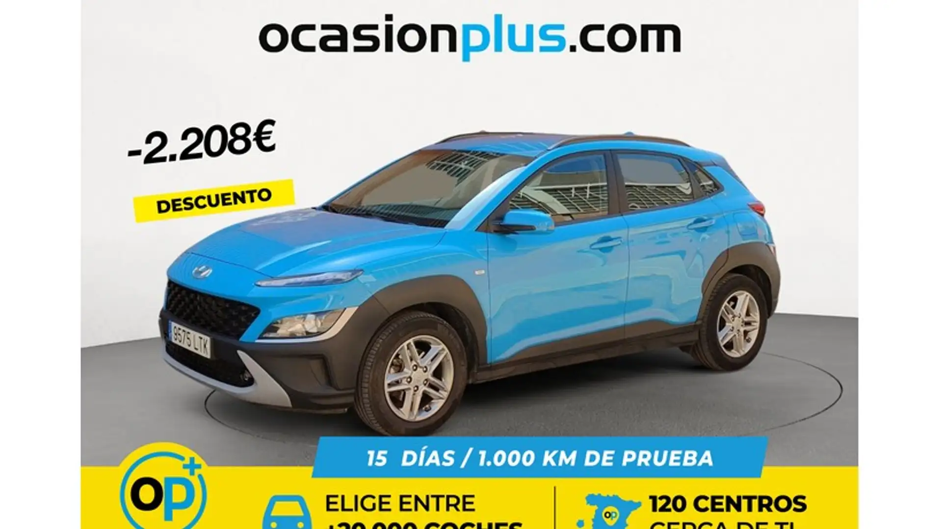 Hyundai KONA 1.0 TGDI 48V Maxx 4x2 Azul - 1