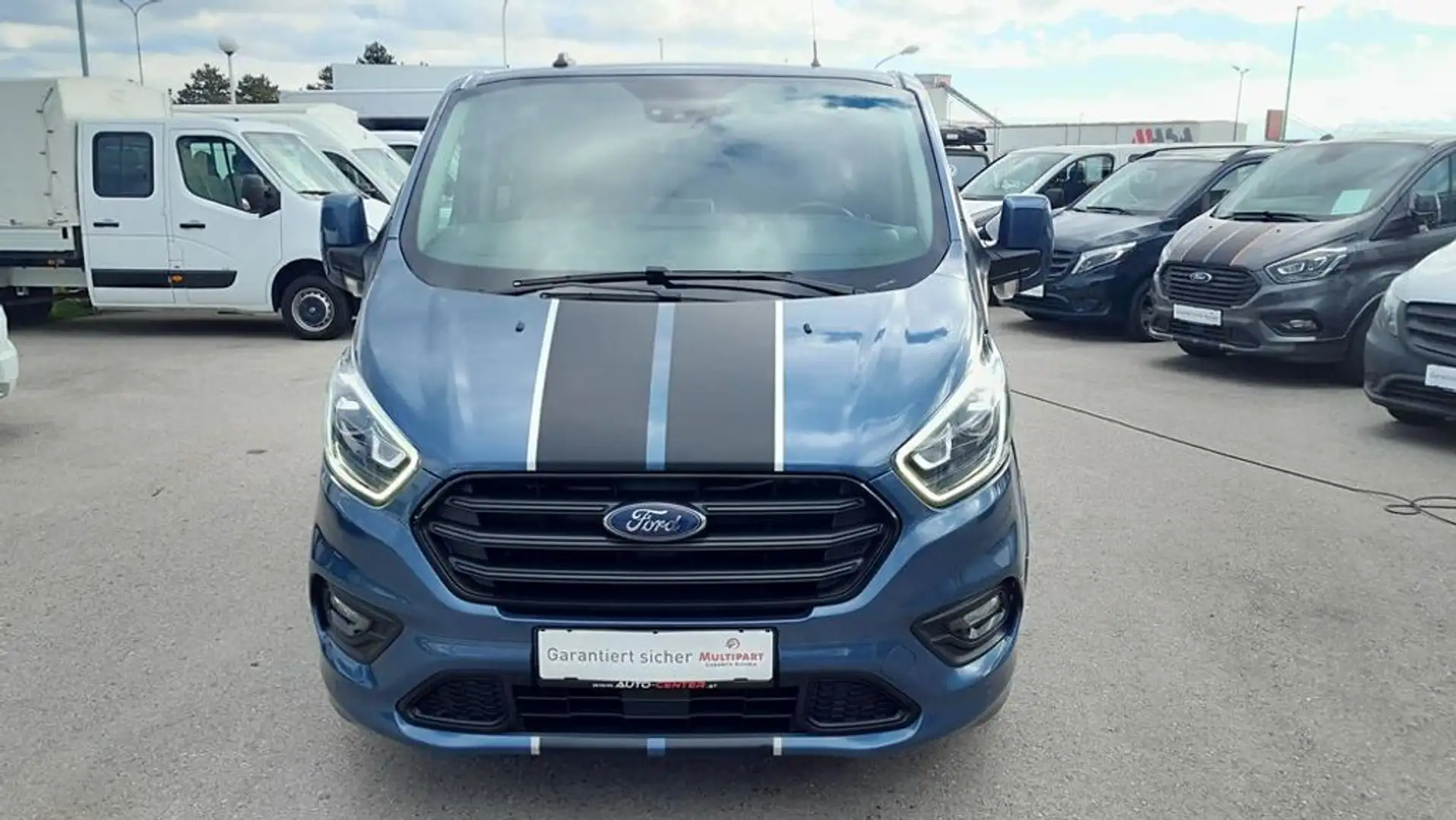 Ford Transit Custom L1 Tourneo Sport *Netto €24.158,-* Bleu - 2