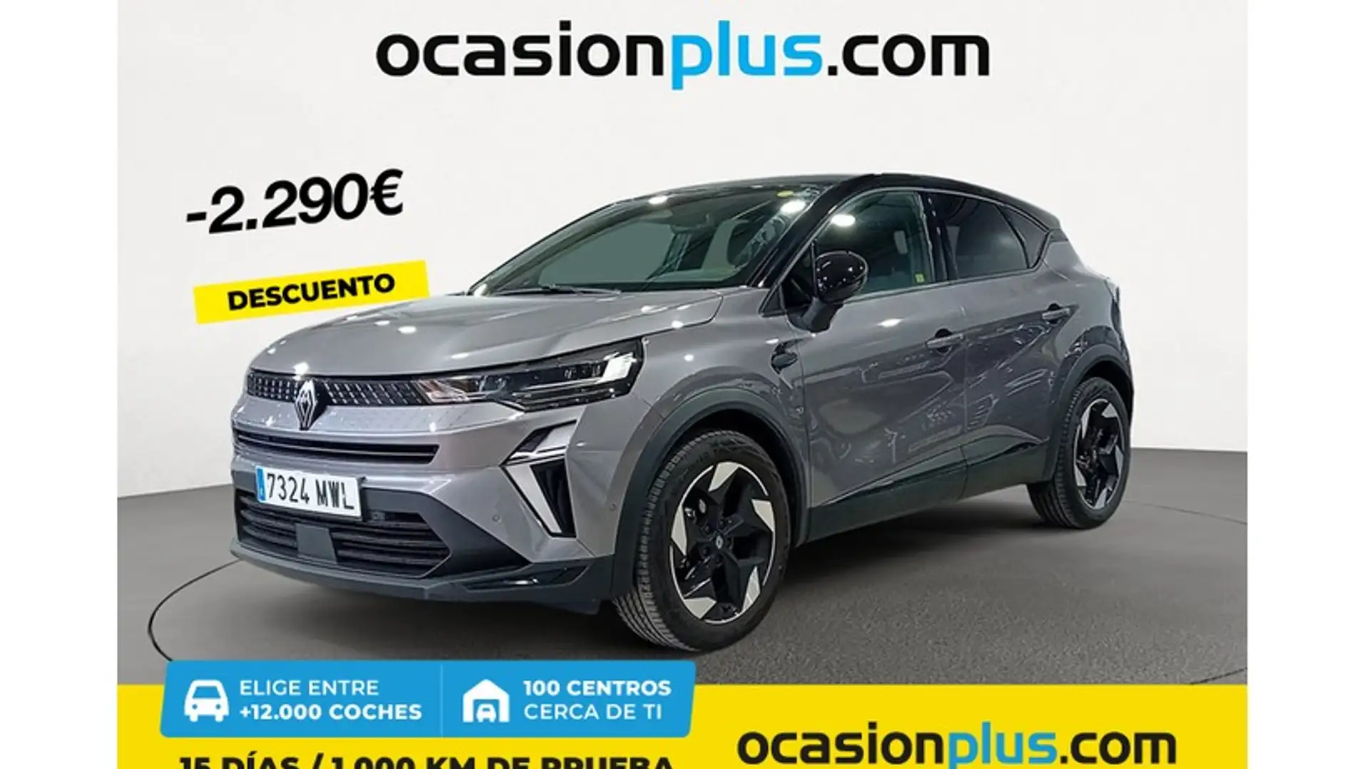 Renault Captur TCe GPF Micro Híbrido Techno 103kW Gris - 1