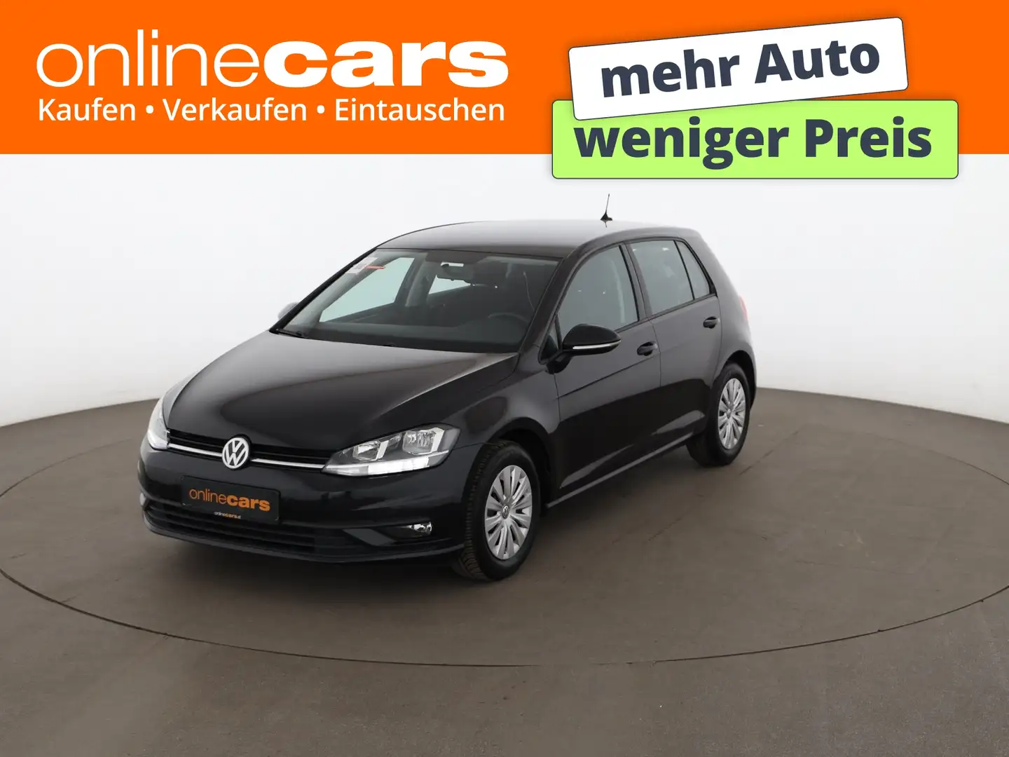 Volkswagen Golf VII 1.6 TDI Trendline NAVI TEMPOMAT PDC Schwarz - 1