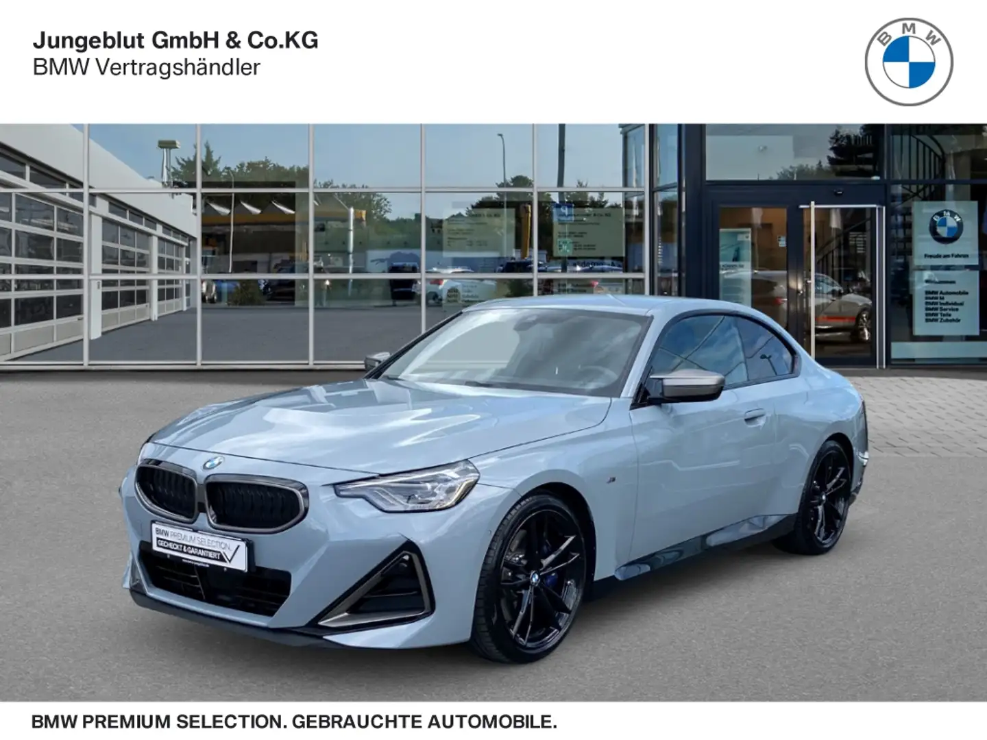 BMW 240 Coupe HarmanKardon/LiveCockpitPro/Sitzhg./Adapt.LE Grau - 1