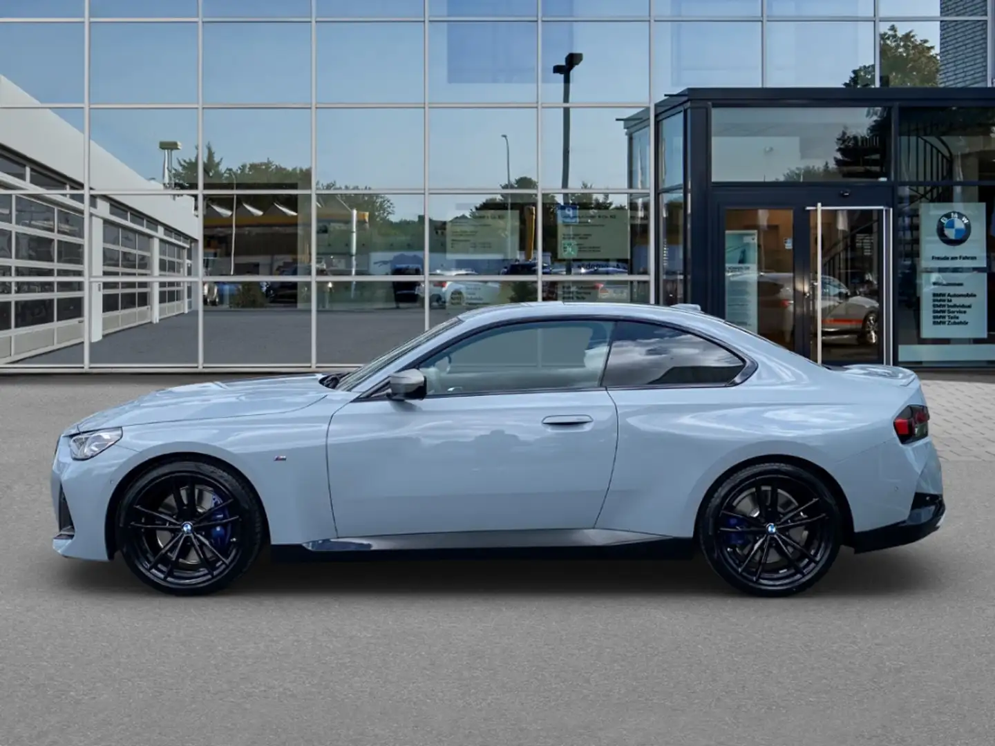 BMW 240 Coupe HarmanKardon/LiveCockpitPro/Sitzhg./Adapt.LE Grau - 2
