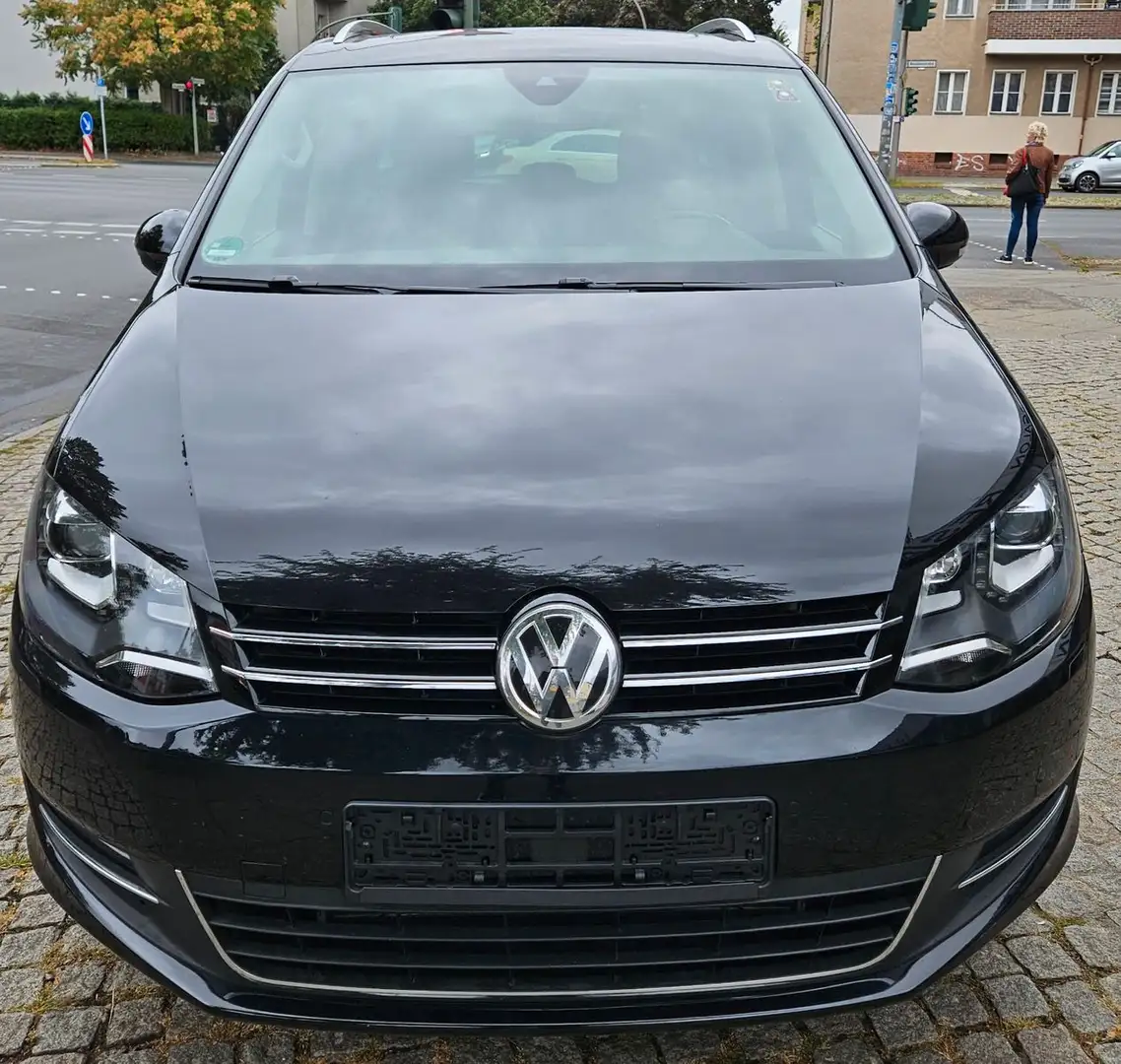 Volkswagen Sharan Highline BMT/ AHK/LEDER/4Motion, Panoram Negru - 1