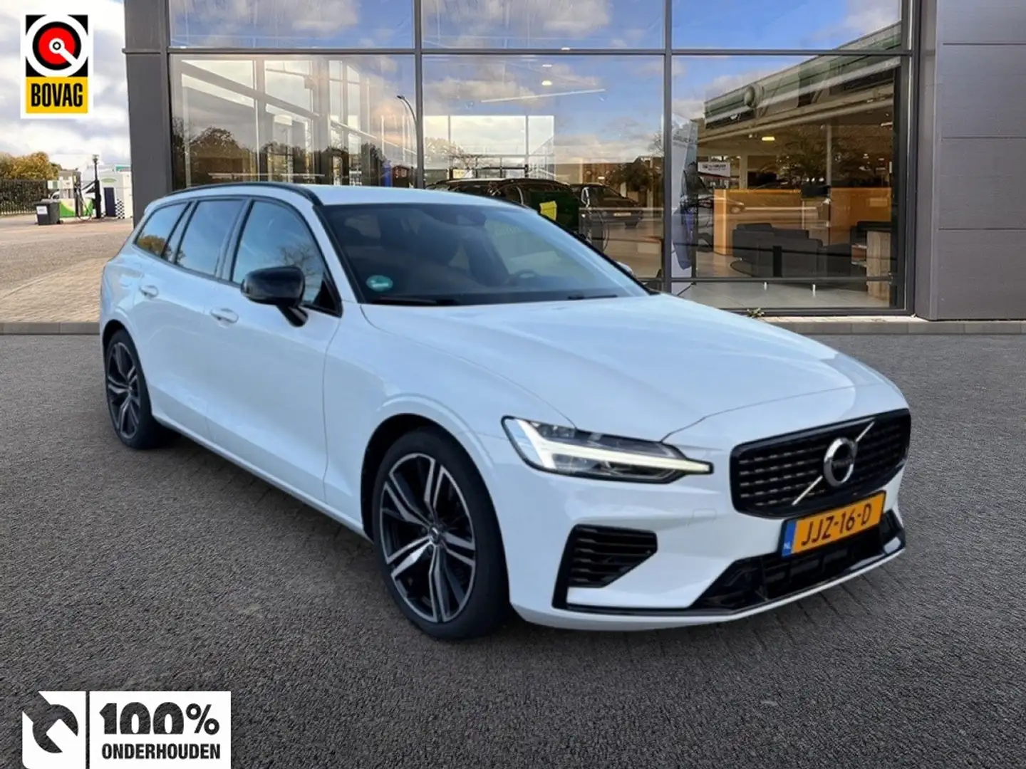 Volvo V60 2.0 T6 AWD R-Design | Sportstoelen | Camera | elek Blanc - 1
