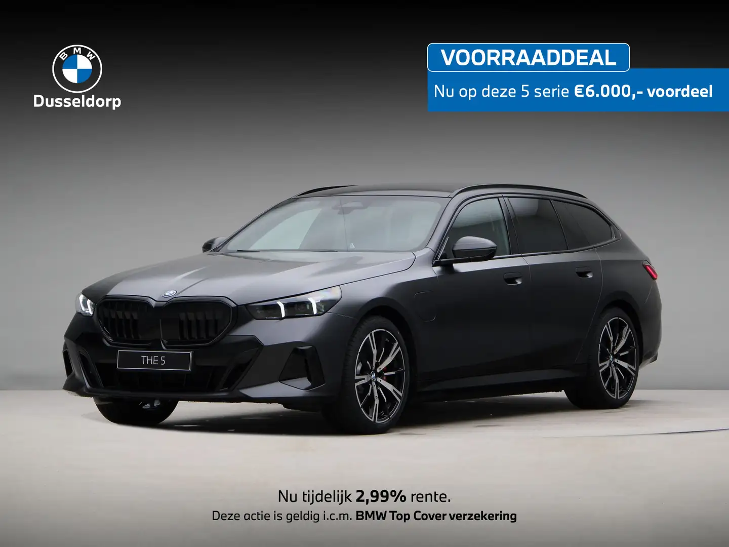 BMW 530 5 serie 530e Touring M-Sport Pro Hybrid FROZEN DEE Grau - 1