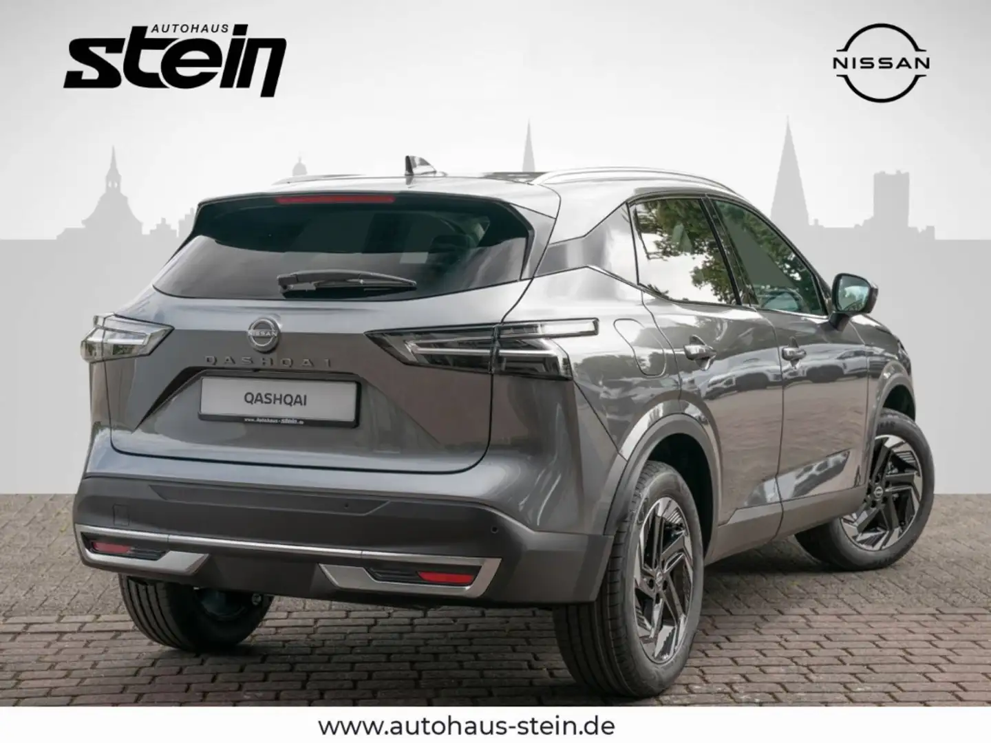 Nissan Qashqai N-Connecta Winterpaket Komfortpaket Panoramaglasda Grau - 2