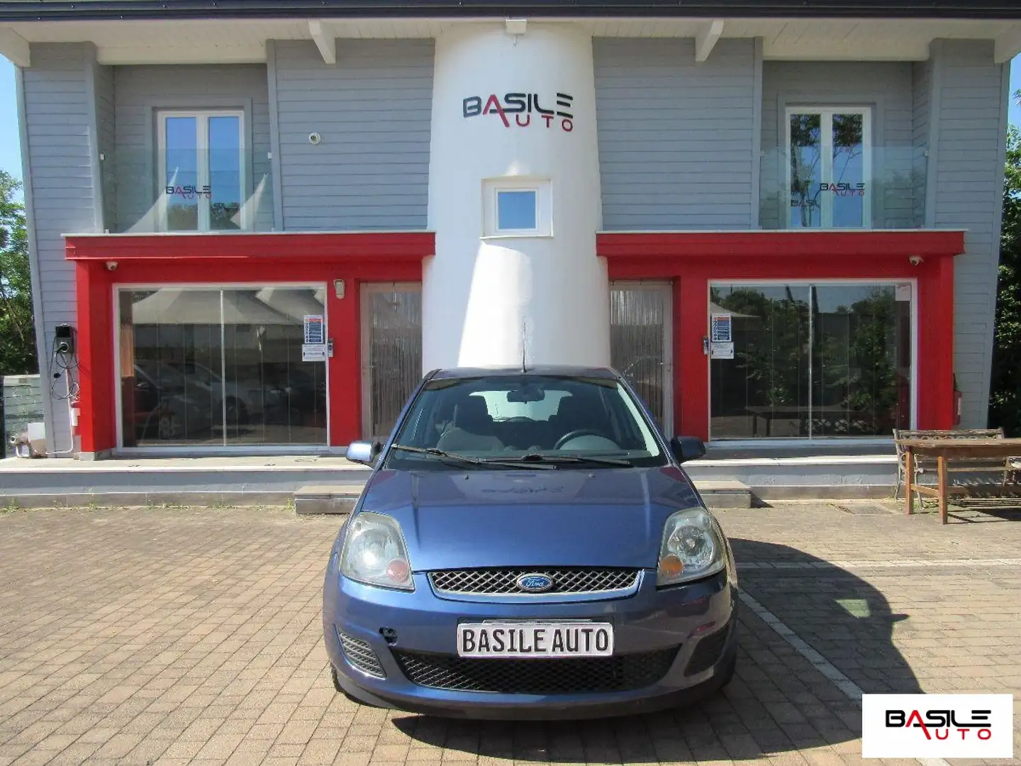 Ford Fiesta 1.4 TDCi 3p. Ghia Blauw - 1