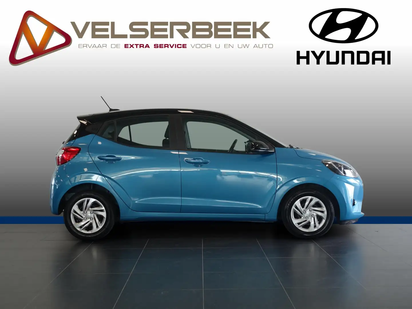 Hyundai i10 1.0 Premium * Carplay / Camera / Cruise * Bleu - 2