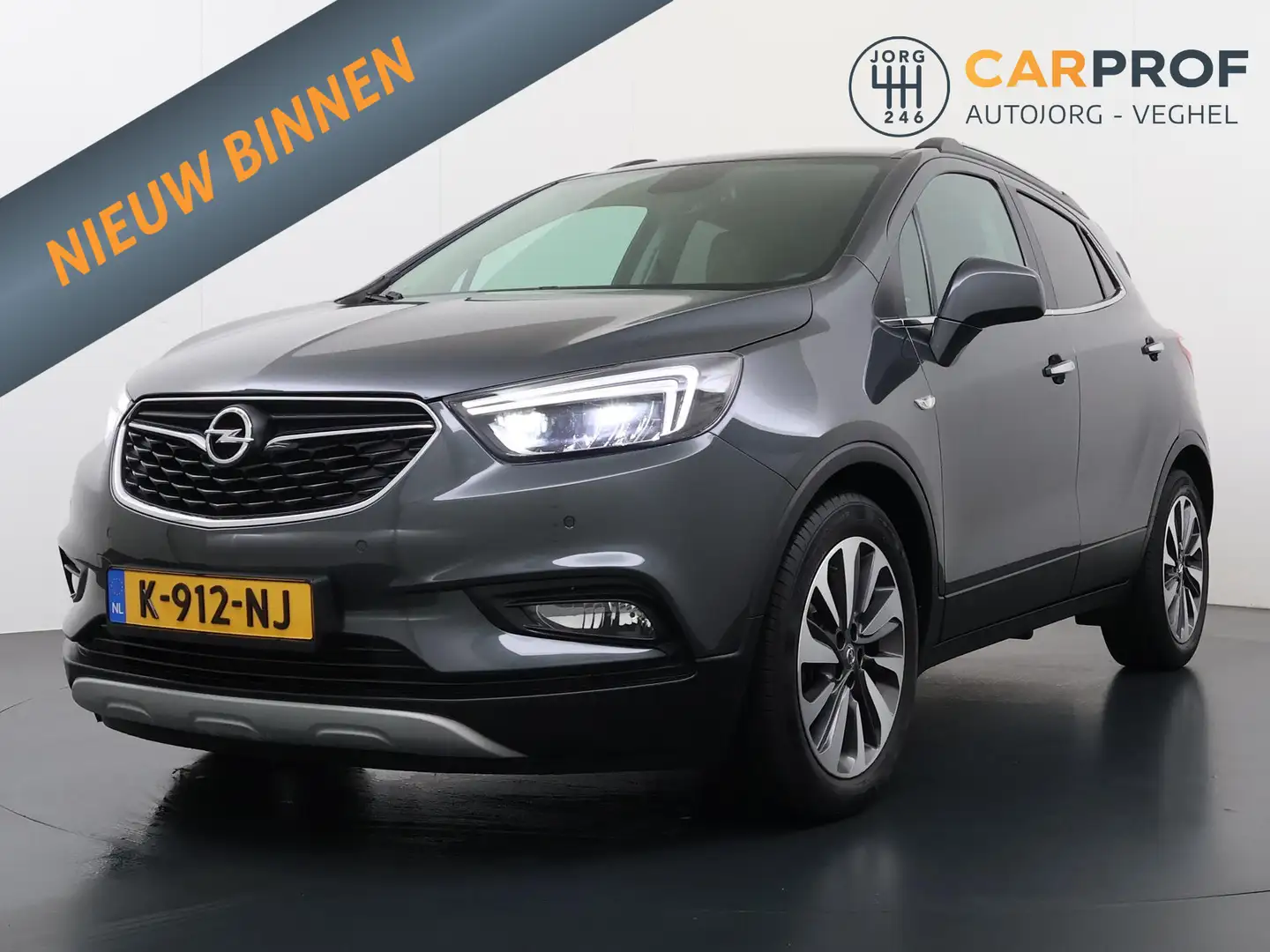 Opel Mokka X 1.4 Turbo Innovation Leder Navigatie Camera Trekha Gris - 1