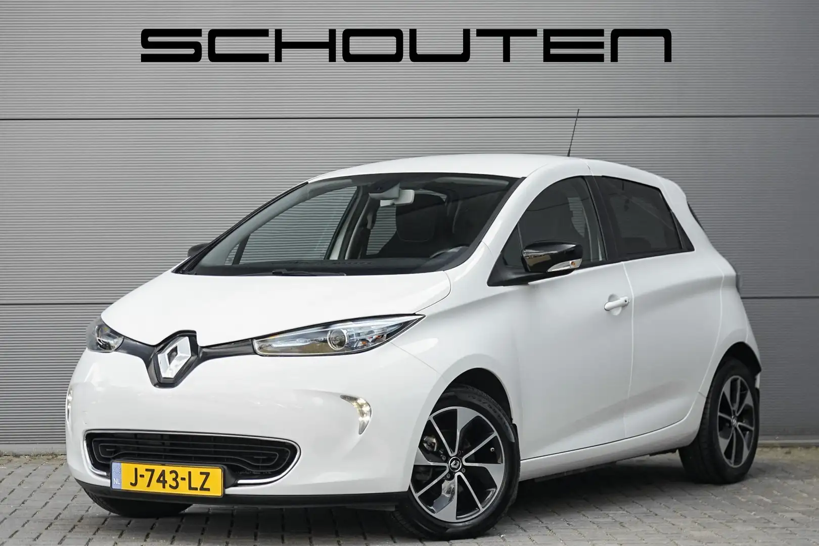 Renault ZOE Q90 Intens Quickcharge 41 kWh (ex Accu) Navi Cruis Blanc - 1