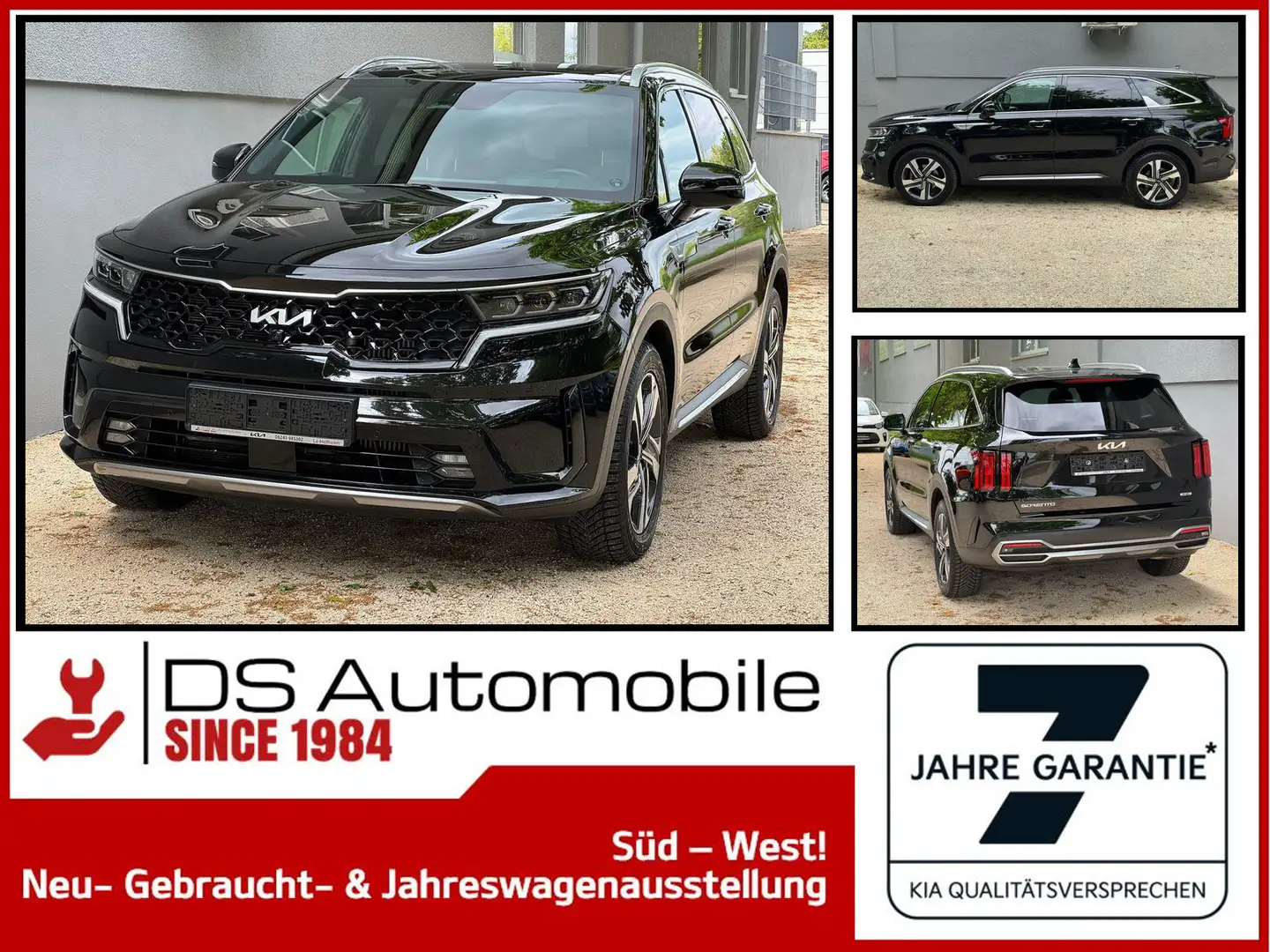 Kia Sorento 1.6T PHEV AWD AT6 Platinum|Nappa|Head-Up Negro - 1