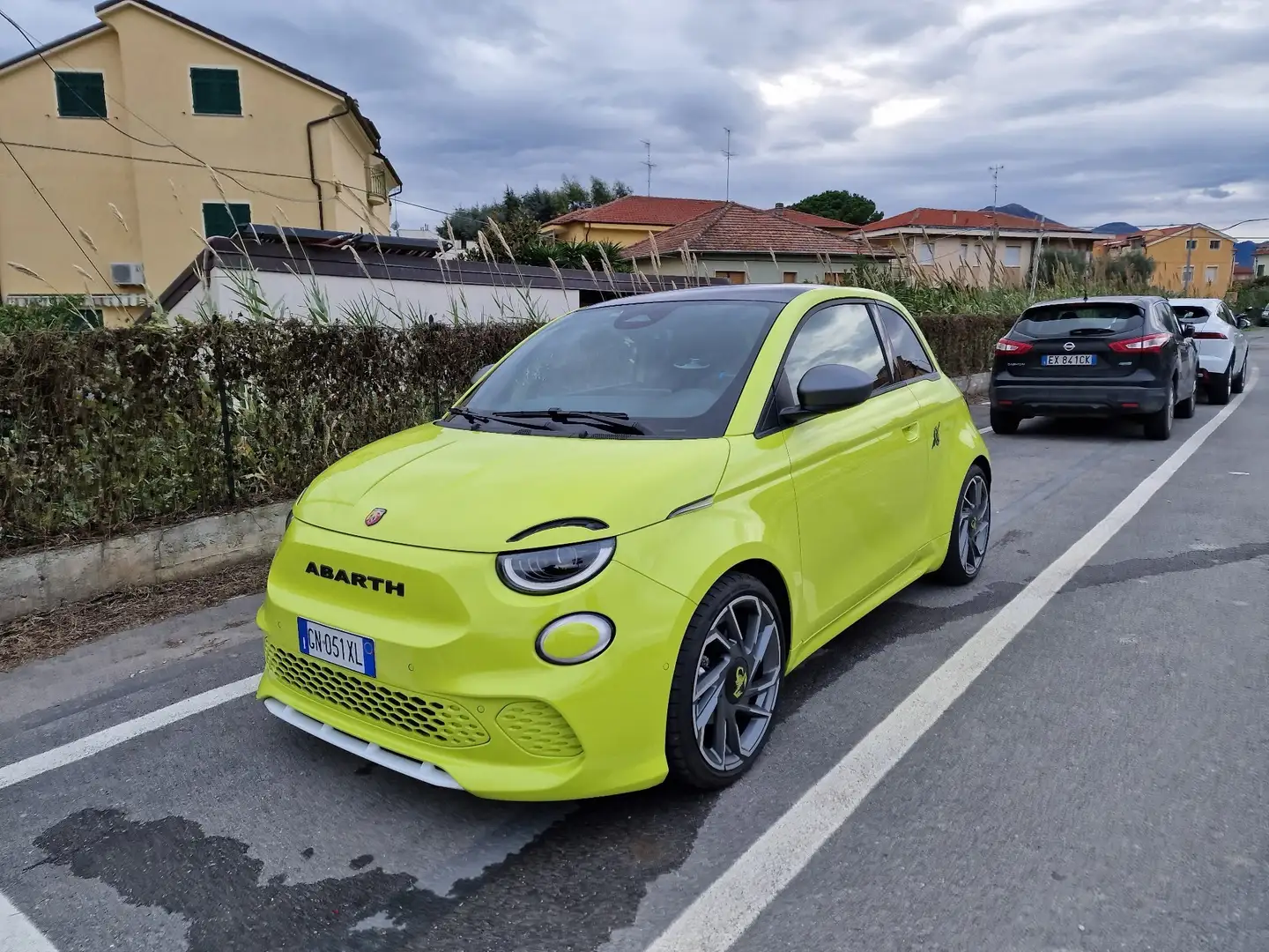 Abarth 500 500e Abarth turismo 42 Sárga - 1