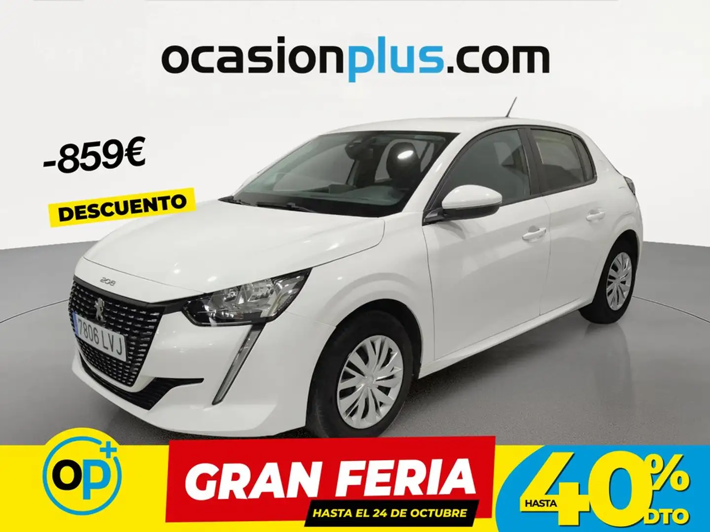 Peugeot 208 1.2 Puretech S&S Active 75 Blanco - 1