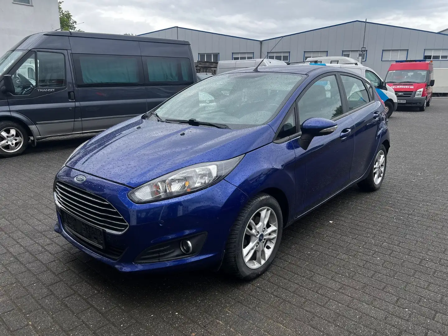 Ford Fiesta Sync Edition SHZ*PDC*ALU+Allwetter Bleu - 1