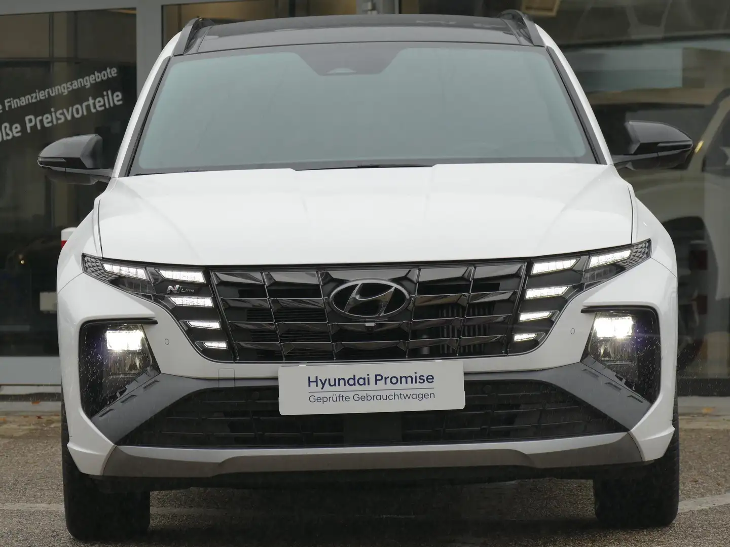 Hyundai TUCSON TUCSON 1.6 T-GDi 48V-Hybrid 2WD DCT N Line Weiß - 2