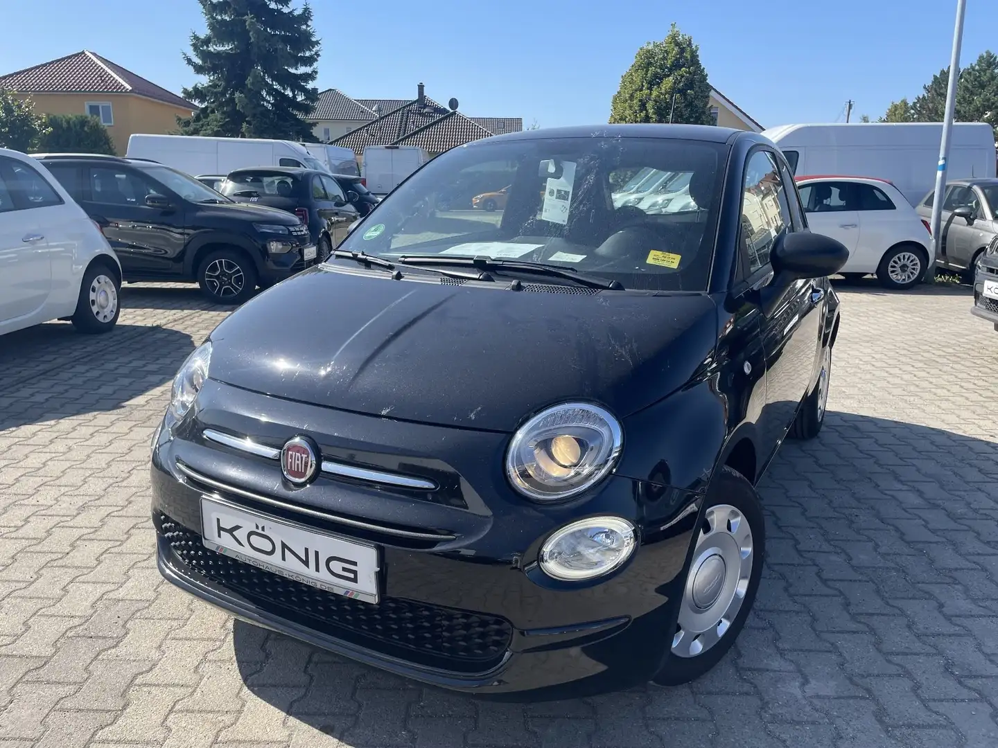 Fiat 500 1.0 Klima*Carplay*ZV Schwarz - 1