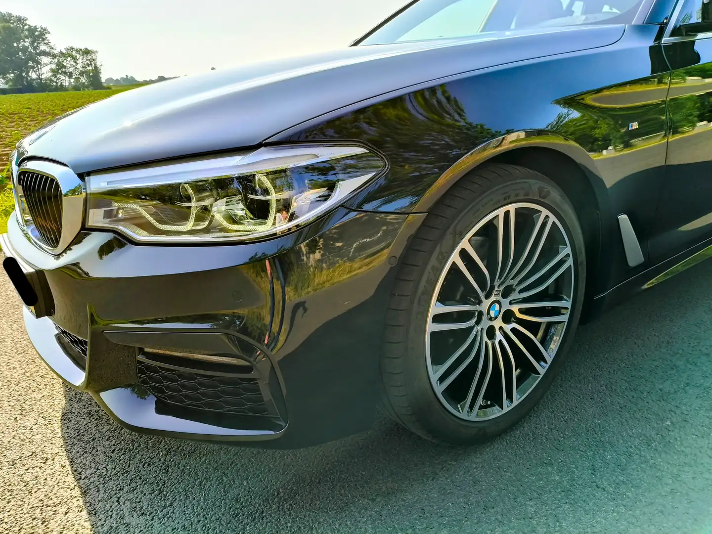 BMW 520 Touring dA Aut. M-sport Executive | BMW Garantie! Noir - 2