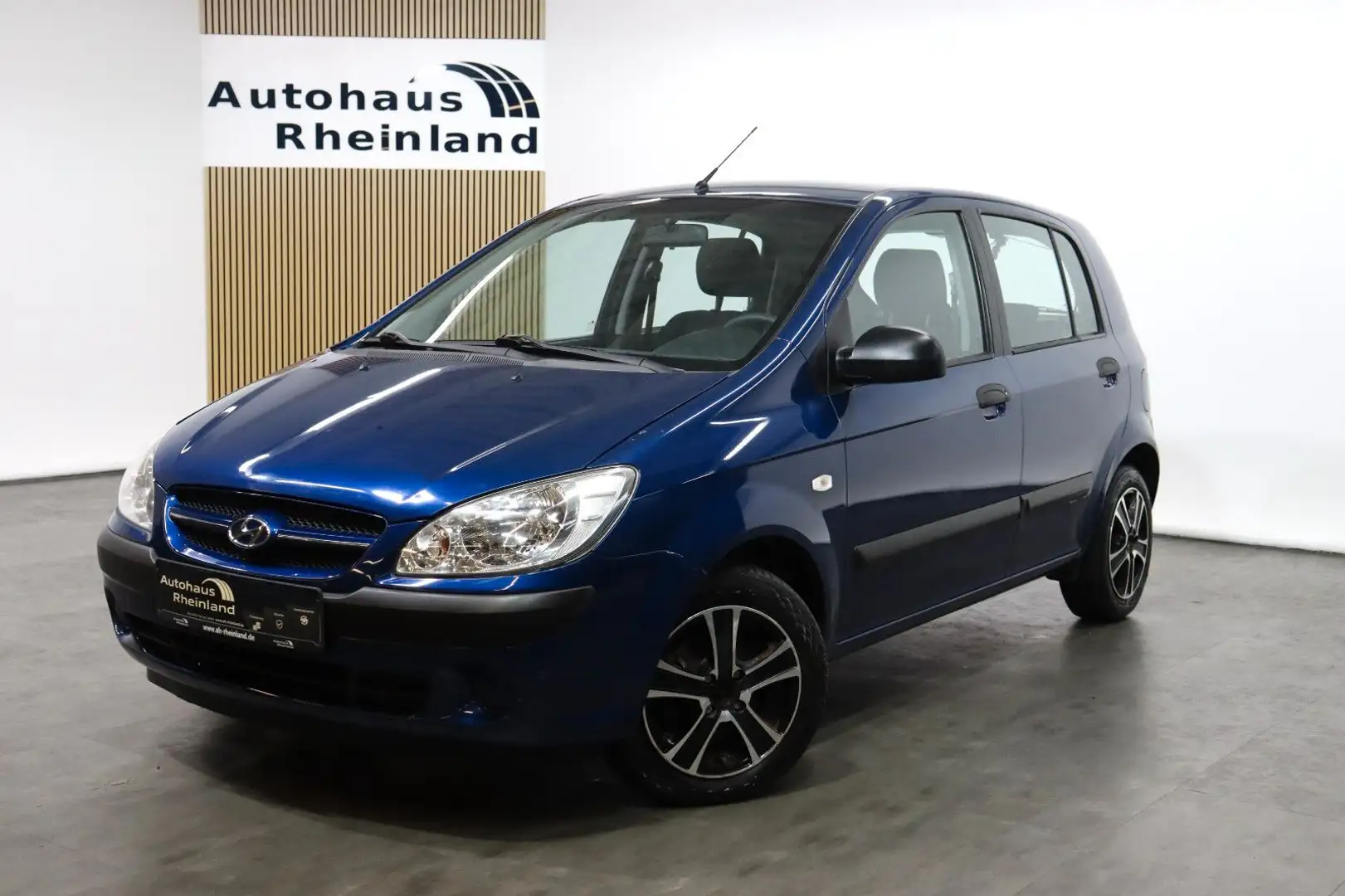 Hyundai Getz 1.1*5-TÜRER*TÜV*KLIMA*ALLWETTERREIFEN Bleu - 1