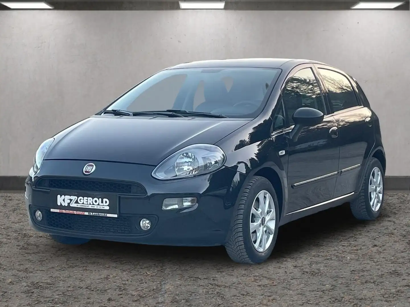 Fiat Punto 1,3 Multijet II 85 ECO Lounge Schwarz - 1