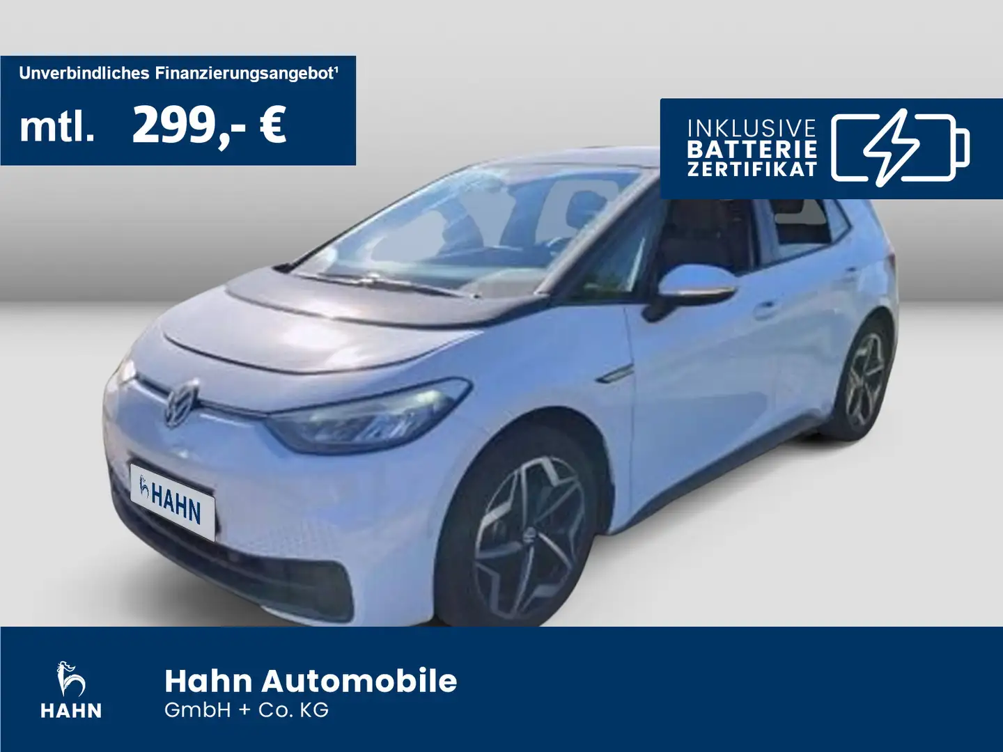Volkswagen ID.3 Pro ACC Cam LED Navi Sitzheizung Wärmepumpe Weiß - 1