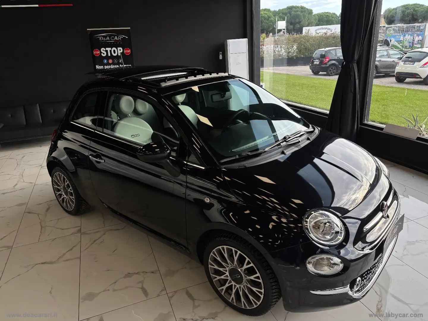 Fiat 500 1.2 EasyPower Lounge Noir - 2