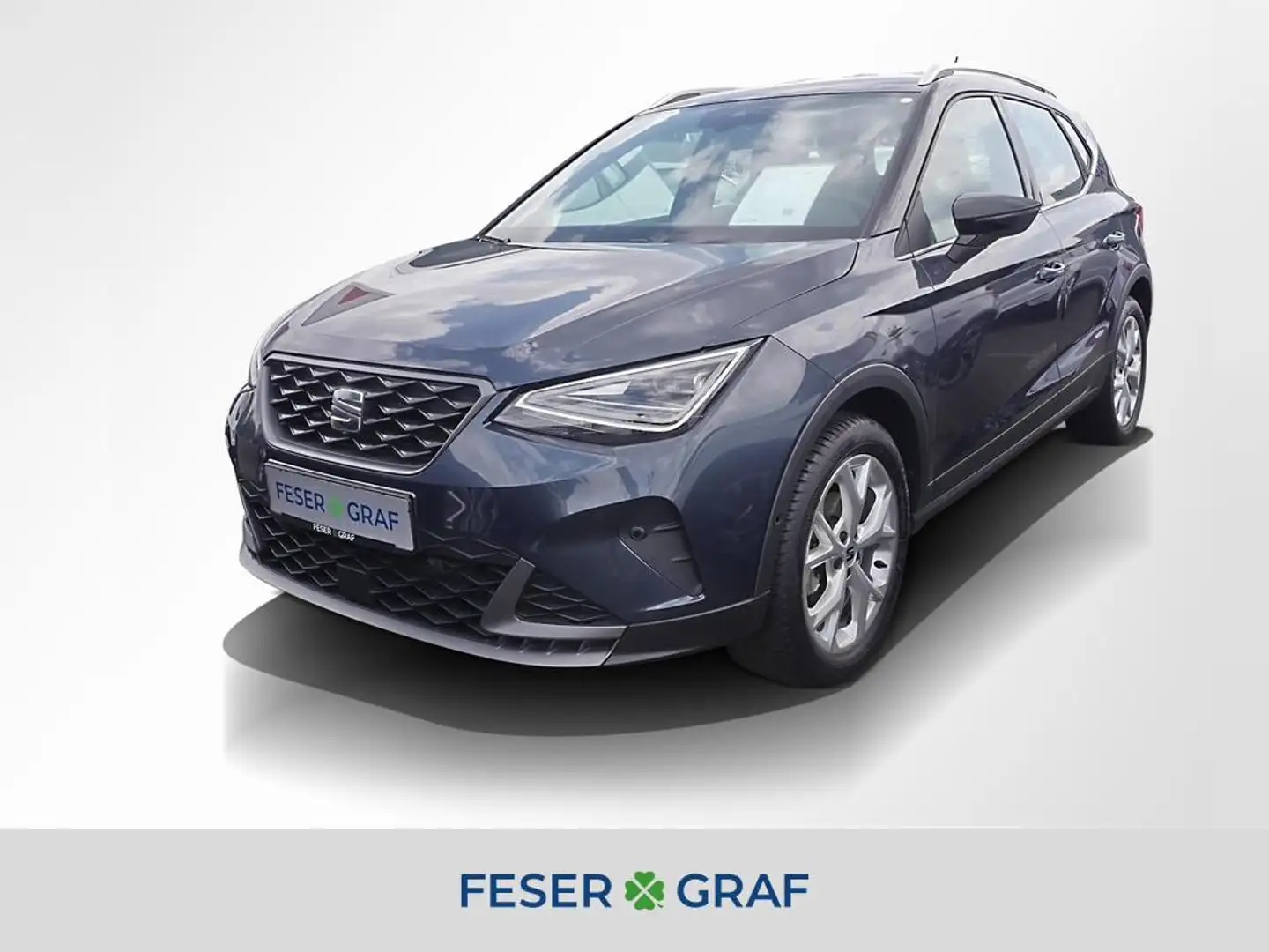 SEAT Arona FR 1.0 TSI Navi/R-Kamera/ACC Grijs - 1