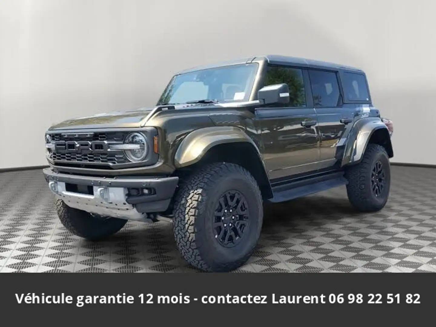 Ford Bronco Raptor 4x4 Tout compris hors homologation 4500e Vert - 1