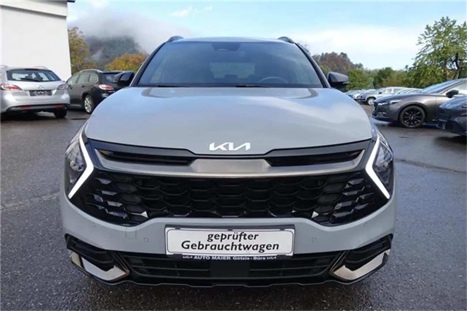 Kia Sportage 1,6 TGDI 48V Anniversary DCT NEUPREIS EUR Grau - 2