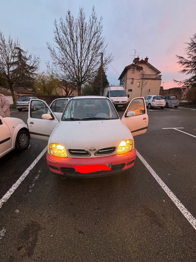 Nissan Micra Blanc - 1